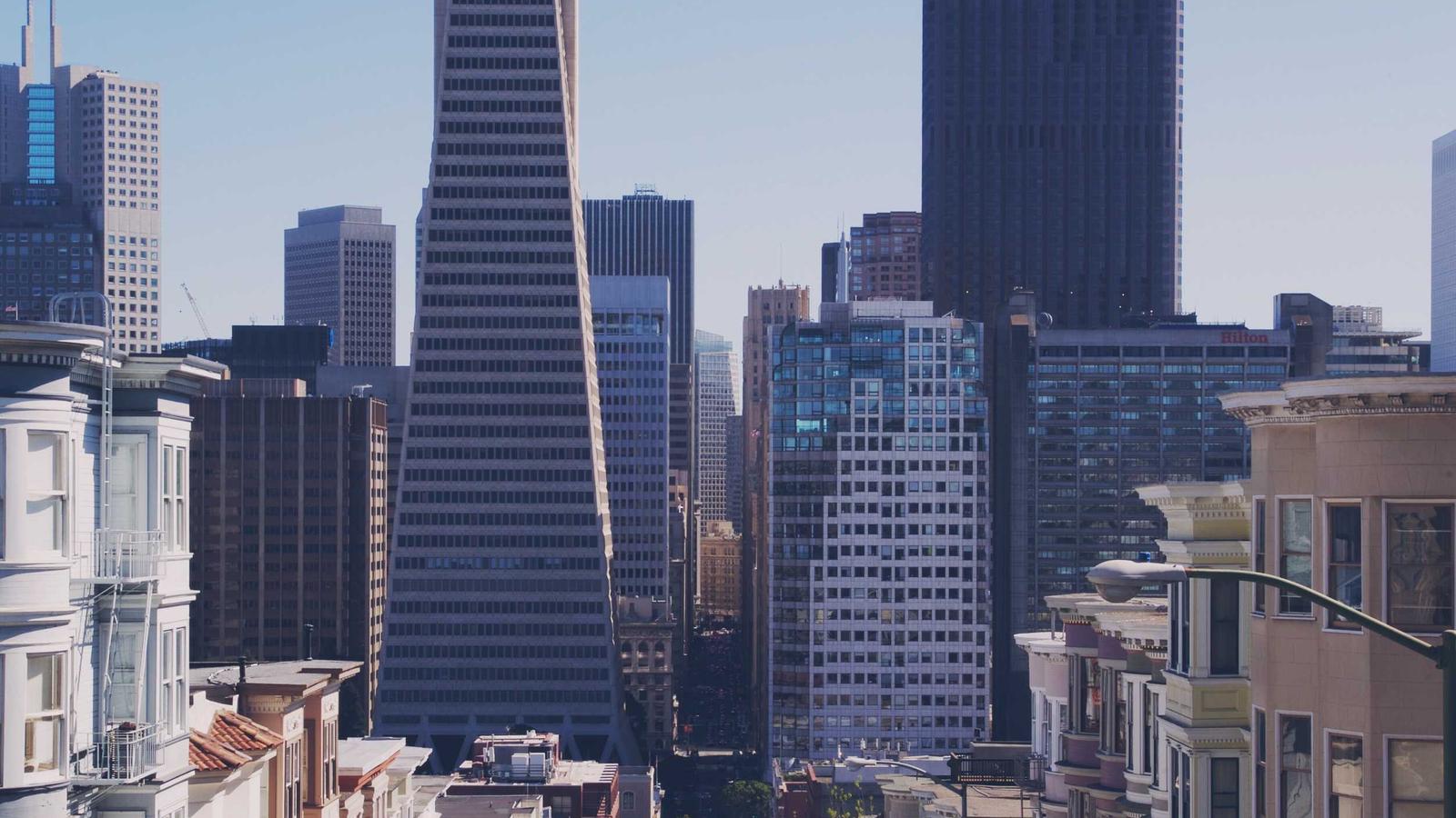 Minimalist conceptual layout showing balance and focus points